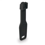 Lindy RJ45 Port Schloss (10 Stück) mit Schlüssel schwarz, Code Schwarz