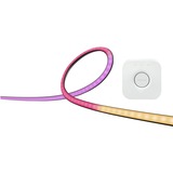 Philips HUE Play Gradient Lightstrip für PC (24-27" Starter-Kit), LED-Streifen schwarz/weiß