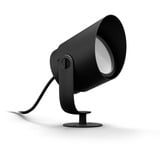Philips Hue White & Color Ambance Lily XL Outdoor Spot Erweiterung, LED-Leuchte schwarz