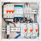 Shelly Pro 4CB C10, Sicherung grau, 4-Polig, 10A Nennstrom