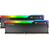 Thermaltake DIMM 16 GB DDR4-4000 Kit, Arbeitsspeicher schwarz, R019D408GX2-4000C19A, Toughram Z-ONE RGB, XMP