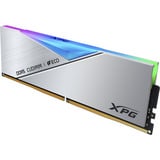 ADATA CUDIMM 48 GB DDR5-8400 (2x 24 GB) Dual-Kit, Arbeitsspeicher silber, AX5CU8400C4024G-DCLACRSG, XPG Lancer Neon RGB