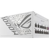 ASUS ROG-STRIX-1000P-GAMING-WHITE, PC-Netzteil weiß, 1x 12-Pin High Power GPU, 4x PCIe, Kabelmanagement, 1000 Watt