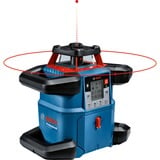 Bosch Professional Akku-Rotationslaser GRL 600 CHV Professional, 18Volt blau, ohne Akku und Ladegerät, rote Laserlinie, in L-BOXX