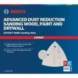 Bosch Professional Expert M480 Netzstruktur-Schleifblatt 93mm, K120 5 Stück, für Deltaschleifer