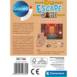 Clementoni Escape Game - Die geheimnisvolle Bibliothek, Partyspiel 