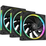 DeepCool FL12R, Gehäuselüfter schwarz, Reverse 3er Pack, 120 mm