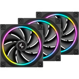 DeepCool FL12R, Gehäuselüfter schwarz, Reverse 3er Pack, 120 mm