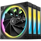 DeepCool FL12R, Gehäuselüfter schwarz, Reverse 3er Pack, 120 mm