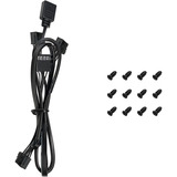 DeepCool FL12R, Gehäuselüfter schwarz, Reverse 3er Pack, 120 mm