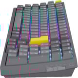 ENDORFY Celeris 1800, Gaming-Tastatur grau, DE-Layout, ENDORFY Yellow by Gateron