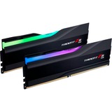 G.Skill DIMM 32 GB DDR5-6000 (2x 16 GB) Dual-Kit, Arbeitsspeicher schwarz, F5-6000J3036F16GX2-TZ5RK, Trident Z5 RGB, INTEL XMP