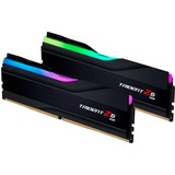 G.Skill DIMM 32 GB DDR5-6000 (2x 16 GB) Dual-Kit, Arbeitsspeicher schwarz, F5-6000J3036F16GX2-TZ5RK, Trident Z5 RGB, INTEL XMP
