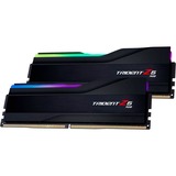 G.Skill DIMM 32 GB DDR5-6000 (2x 16 GB) Dual-Kit, Arbeitsspeicher schwarz, F5-6000J3036F16GX2-TZ5RK, Trident Z5 RGB, INTEL XMP