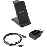 Intenso 3in1 Wireless Charging Stand BS13, Ladestation schwarz, QI-Standard, TWS und Watch, PD3.0, Quick Charge 3.0