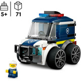 LEGO 60481 City Coole Flitzer - Polizei-Truck, Konstruktionsspielzeug 