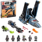 LEGO 75314 Star Wars Angriffsshuttle aus The Bad Batch, Konstruktionsspielzeug Mit 5 Klon-Minifiguren und Gonk-Droiden