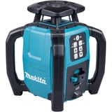 Makita Akku-Rotationslaser SKR001Z, 12Volt - 40Volt blau/schwarz, ohne Akku und Ladegerät, grüne Laserlinie, Koffer