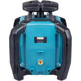 Makita Akku-Rotationslaser SKR001Z, 12Volt - 40Volt blau/schwarz, ohne Akku und Ladegerät, grüne Laserlinie, Koffer