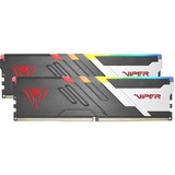 Patriot DIMM 32 GB DDR5-6600 (2x 16 GB) Dual-Kit, Arbeitsspeicher schwarz, PVV532G660C34K, Viper Venom, INTEL XMP