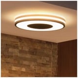 Philips HUE White Ambiance Deckenleuchte Being, LED-Leuchte schwarz, inkl. Dimmschalter