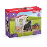 Schleich Horse Club Pferdebox mit Tori & Princess, Spielfigur 