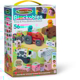 Spin Master Melissa & Doug - Blockables Bauernhof Spielset, Konstruktionsspielzeug 