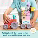 Spin Master Melissa & Doug - Blockables Bauernhof Spielset, Konstruktionsspielzeug 