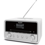 TechniSat DIGITRADIO 586, Internetradio weiß/silber, WLAN, Bluetooth, CD