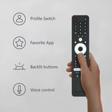 Thomson 65QG4S14, QLED-Fernseher 164 cm (65 Zoll), dunkelgrau, UltraHD/4K, Google TV, Triple-Tuner, HDR