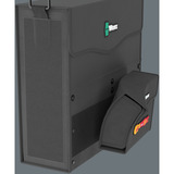 Wera 8100 SA VDE 1 Zyklop Knarrensatz, 1/4", Werkzeug-Set schwarz/grün, 22-teilig, Knarre mit Umschalthebel