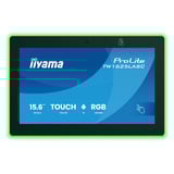 iiyama ProLite TW1625LASC-B3PNR, Public Display 34.4 cm (15.6 Zoll), schwarz (matt), Touchmonitor PC mit Android-Betriebssystem