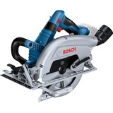 Bosch Akku-Handkreissäge BITURBO GKS 18V-70 L Professional blau/schwarz, 2x Li-Ion Akku ProCORE18V 5,5Ah, in L-BOXX