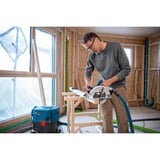 Bosch PRO Akku-Handkreissäge BITURBO GKS 18V-70 L Professional blau/schwarz, 2x Li-Ion Akku ProCORE18V 5,5Ah, in L-BOXX