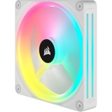 Corsair iCUE LINK QX140 RGB 140-mm-PWM-Lüfter, Gehäuselüfter weiß, Erweiterungskit, 140 mm
