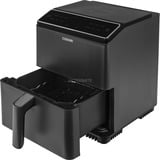 Cosori Heißluftfritteuse Smart Dual Blaze CAF-P583S-KEUR  dunkelgrau, 1.700 Watt, Korb 6,4 Liter