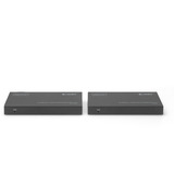 Digitus 4K HDBaseT HDMI KVM Extender Set, HDMI Verlängerung schwarz, 70 m