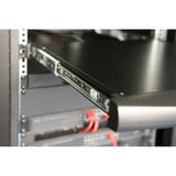Digitus Modulare HD LCD KVM Konsole mit 19" TFT 1 Port VGA, KVM-Switch schwarz, deutsches Tastaturlayout, 1 Port VGA KVM-Anschluss, Touchpad