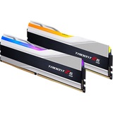 G.Skill DIMM 32 GB DDR5-5600 (2x 16 GB) Dual-Kit, Arbeitsspeicher silber, F5-5600J4040C16GX2-TZ5RS, Trident Z5 RGB, INTEL XMP