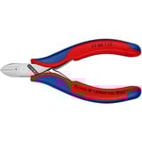 KNIPEX Elektronikzangen-Set 002016, 7-teilig rot/blau
