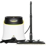 Kärcher SC 3 Deluxe EasyFix, Dampfreiniger weiß/schwarz, 1.900 Watt, mit Bodenreinigungsset EasyFix