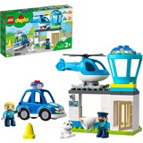 10959 DUPLO Polizeistation mit Hubschrauber und Polizeiauto, Konstruktionsspielzeug