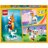 LEGO 31140 Creator 3-in-1 Magisches Einhorn, Konstruktionsspielzeug 