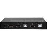 Lindy 2 Port KVM Switch HDMI 4K60, USB 2.0 & Audio, KVM-Switch 