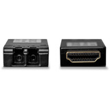 Lindy LWL HDMI 2.0 Extender, HDMI Verlängerung schwarz, 300m, 10.2G 