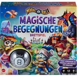 Mattel Games Magische Begegnungen mit Magic 8 Ball, Brettspiel 