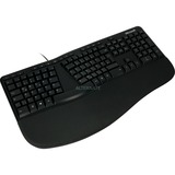 Microsoft Ergonomic Keyboard, Tastatur schwarz, DE-Layout, for Business