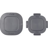 Ninja CRISPi 4-in-1 tragbare Glas-Heißluftfritteuse "Stone" grau/transparent, 1.700 Watt, 2 Körbe 1,4 und 3,8 Liter