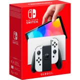 Nintendo Switch (OLED-Modell), Spielkonsole weiß, inkl. Mario Kart 8 Deluxe