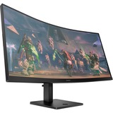 OMEN 34c , Gaming-Monitor 86.4 cm (34 Zoll), schwarz, AMD Freesync Premium, DisplayPort, HDMI, 165Hz Panel